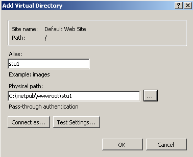Microsoft Iis Virtualdirectorysettings